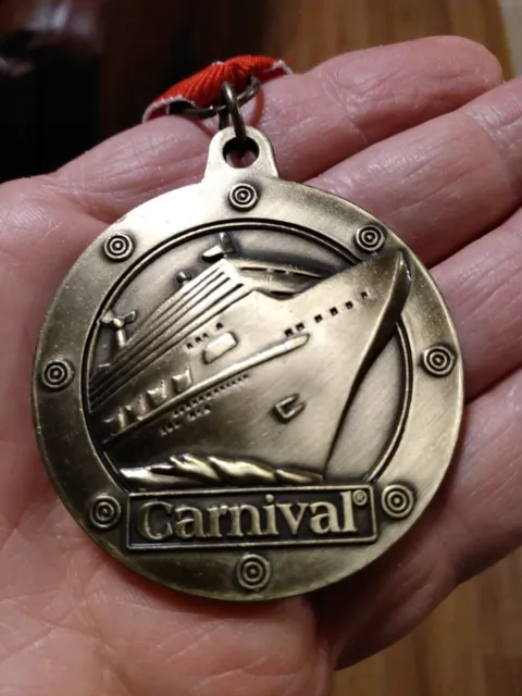 Metal Medallion From Carnival Cruise Lines