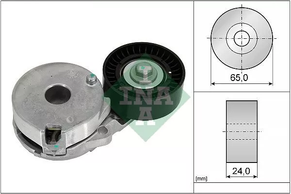 Lever de tension, ceinture nervurée en V INA 534 0733 10