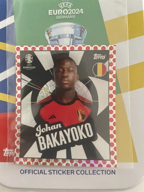 Autocollant Topps UEFA Euro 2024 - Purple Parallel - Josko Gvardiol (Croatie)