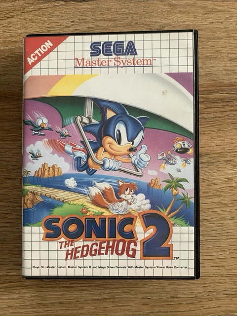 JEU SEGA MASTER SYSTEM SONIC 2 The Hedgehog COMPLET EUR 12,00 - PicClick FR