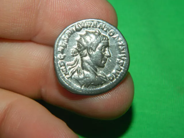 Antoninianus Antoninus Caesar Silver Roman Coin Argenta Moneta Romana L27