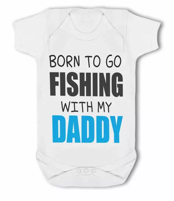 Born to go Fishing with my Daddy - Gilet bambino di BWW Print Ltd 2