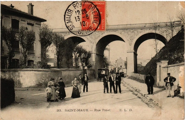 CPA St-MAUR Rue Pinet (869604)