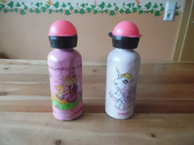 Zwei Mädchen Sigg Flaschen 400Ml In Rosa