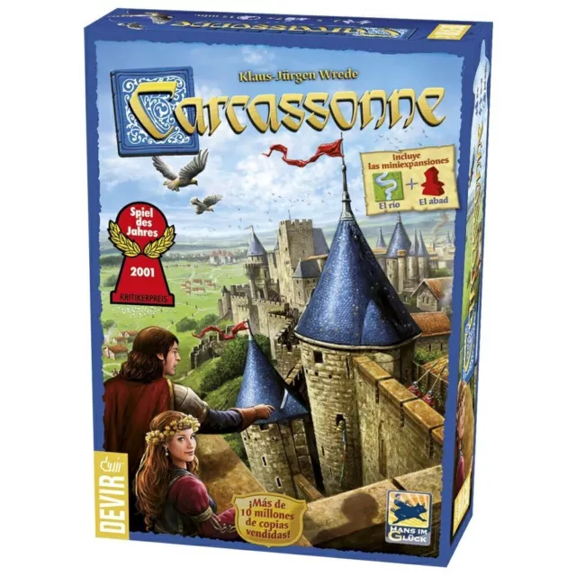 Devir - Carcassonne, juego de mesa (versiÃ?n en castellano)