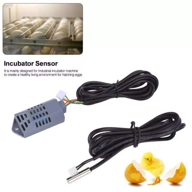 Incubator Sensor  Probe Set: Optimal Humidity  Temp Control for Industrial