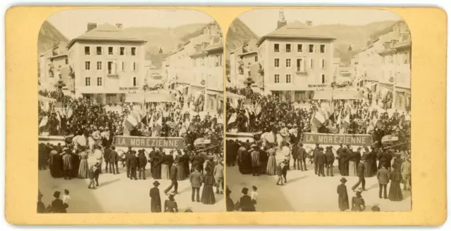 Stereo, France, Party in a mountain village to identify, La Morézienne, this