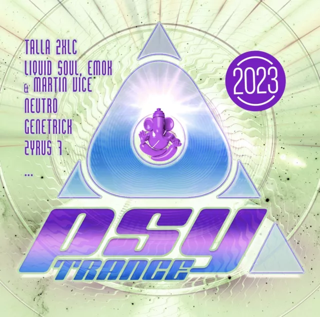 CD Psy Trance D'Artistes Divers 2CDs