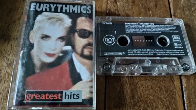 Eurythmics - Greatest Hits - Kassettenbandalbum 1991 Sweet Dreams Etc