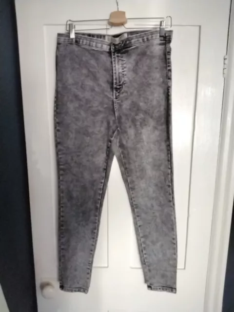 LuLaRoe BRAND NEW Grey Acid Wash Skinny Denim Jeans Size 42 Comfortable  Jeans