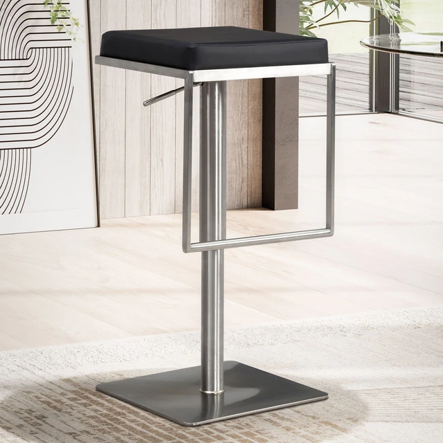 Lot de 2 Chaises de bistrot bois vieilli et métal noir Dallas