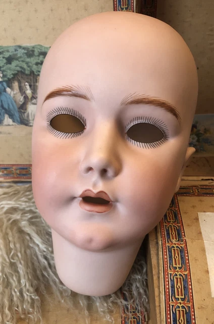 Antique Style Vintage BIG!! Reproduction #1078 Simon Halbig Doll Head