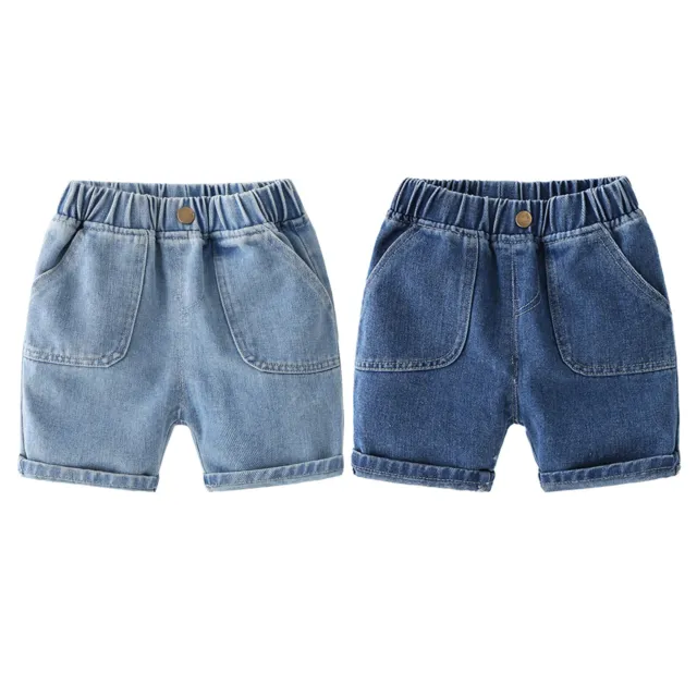 Infant Baby Boys Shorts Denim Short Pants Summer Stylish Jeans Toddler Bottoms