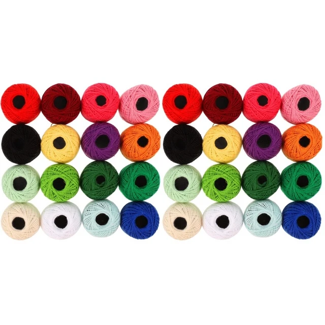 Kit Ricamo Completo 126 Pezzi - Filo, Cerchi In Bambù E Accessori | Ideale Per Principianti - Foto 4