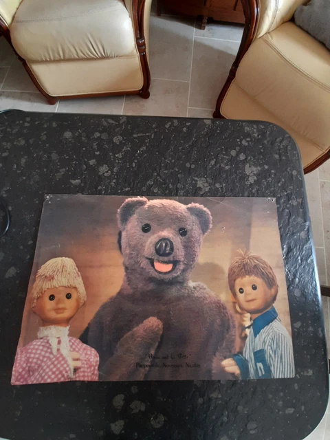 Vintage 2108 – Figurine Nicolas Et Pimprenelle De 'Bonne Nuit Les Petits' (ORTF)
