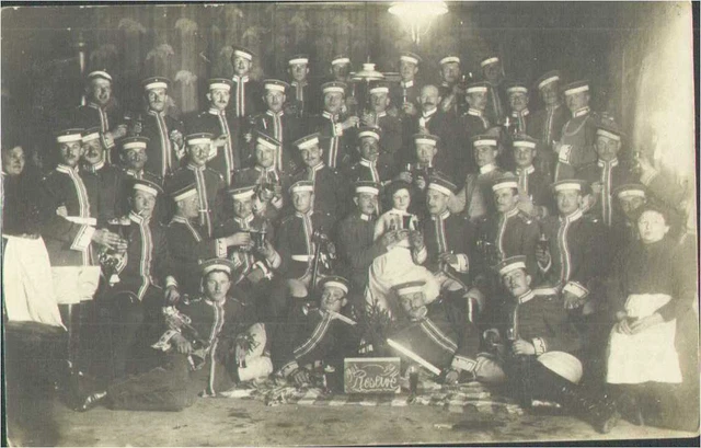 Soldaten-Portrait, Gardereiter-Regiment, Dresden, Reserve 1911, Foto-Postkarte