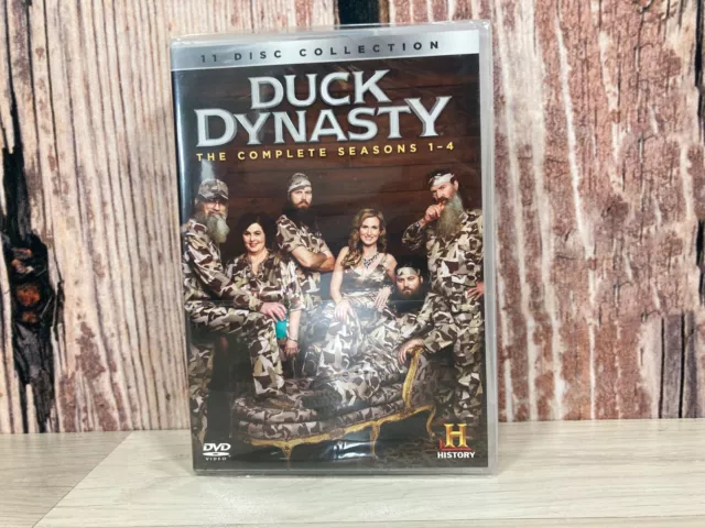 Duck Dynasty The Complete Seasons 1-4 DVD Box Set 11 Disc US TV New Sealed
