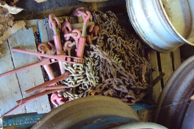 Chains and binders and belts