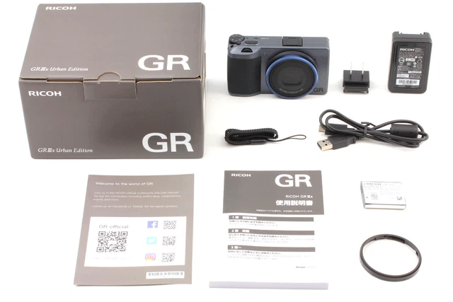 [Unused in BOX] RICOH GR IIIx III X Urban Edition 24.2 MP Digital camera JAPAN