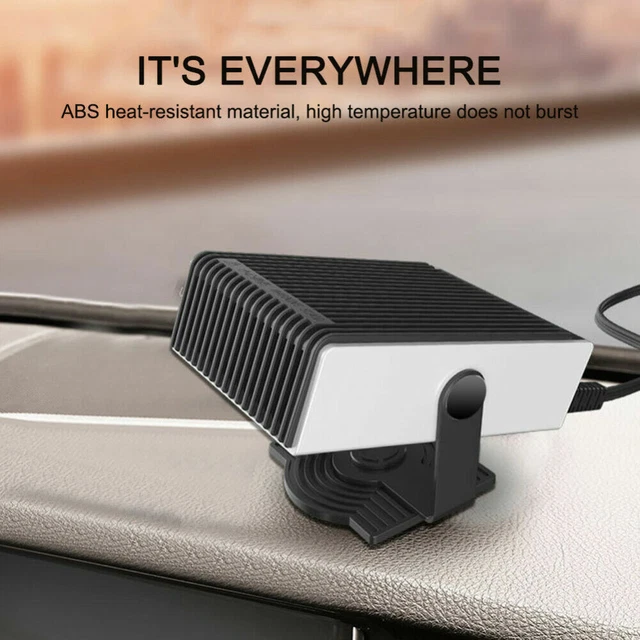 150W 12V Portable Windshield Heater Car Heating Cooling Fan Defrosting Defogger