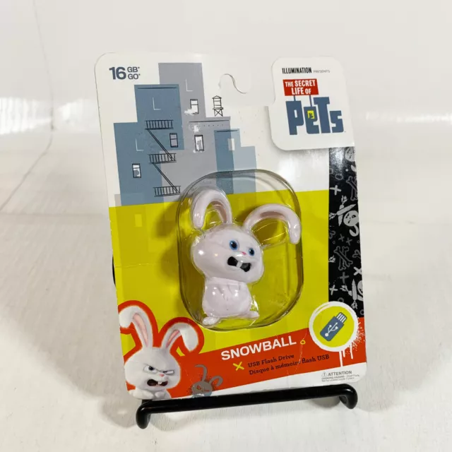 [NEW] Secret Life of Pets Snowball - 16GB USB Flash Drive