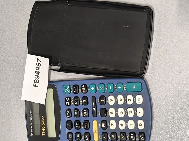 Calculatrice Scientifique Texas Instruments TI-30 – Vintage, Boîte D'origine, Non Testée