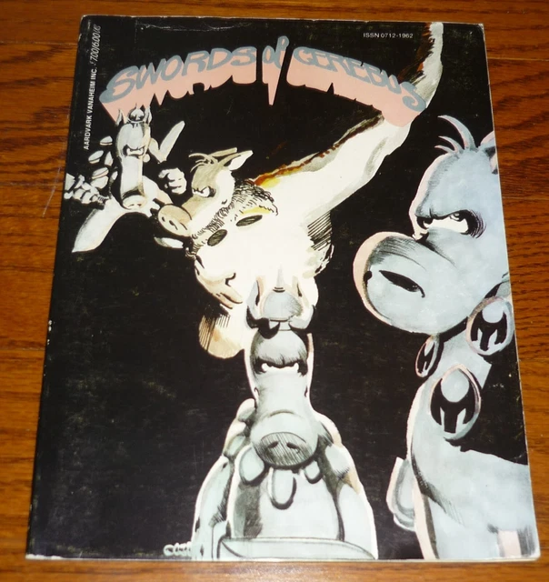 Cerebus: Swords of Cerebus Volume 1 Aardvark Vanaheim Dave Sim 5th printing 1986