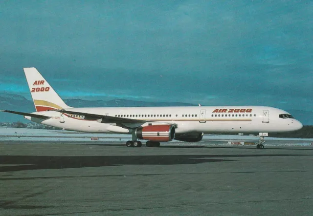 Carte Postale Avion - Air 2000 - Boeing 757 - 225 ( G-000M)