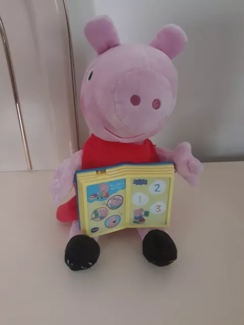 VTech Peppa Pig Read With Me Peppa electronic talking, Learning Toy