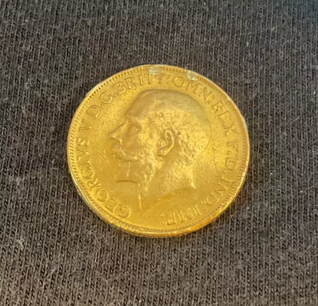 1917-King George V Gold Full Sovereign