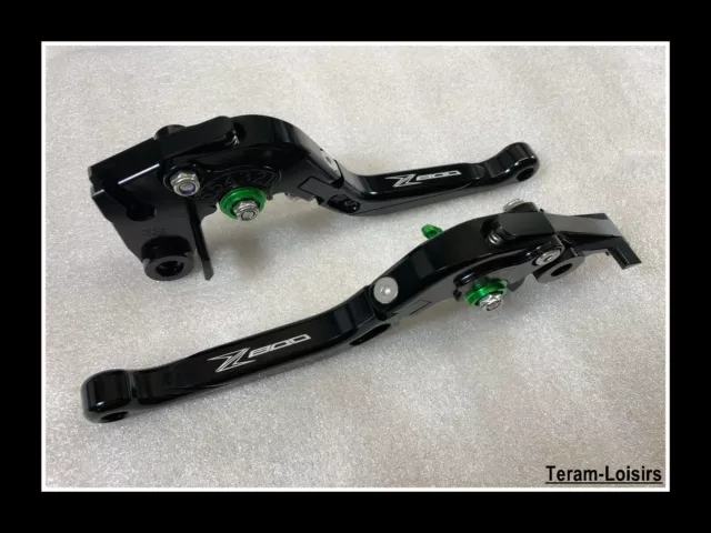 Leve Freno + Frizione Per Kawasaki Z800 Di 2013 2014 2015 2016 Nero Nuovo