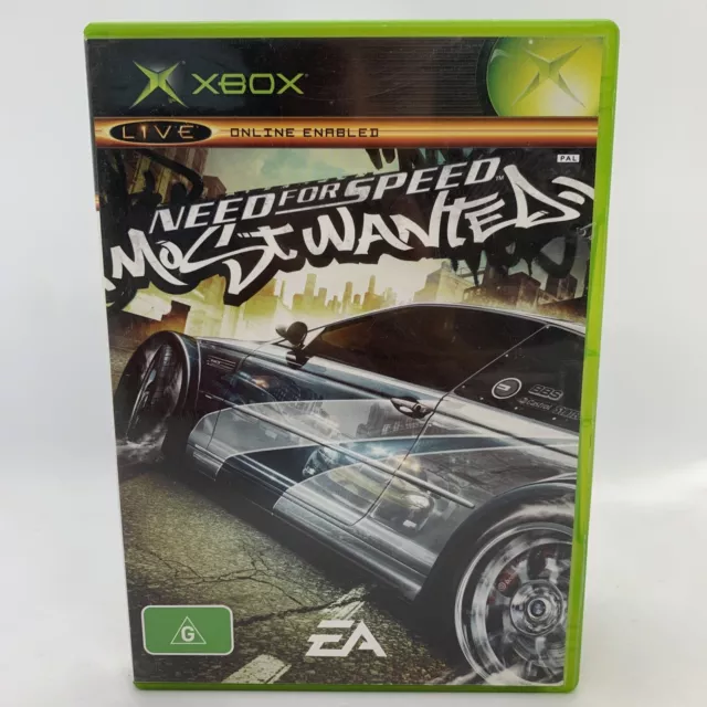 Mint Disc Need for Speed Most Wanted Xbox Original Complete