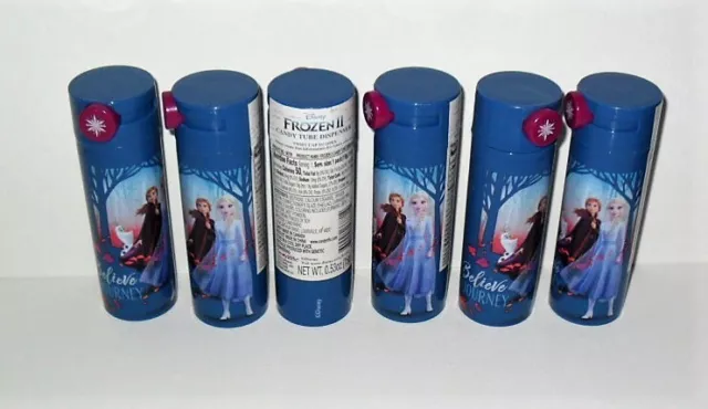 Disney Frozen Ii Candy Tube Dispenser Lot Of (6) Anna & Elsa New Sealed