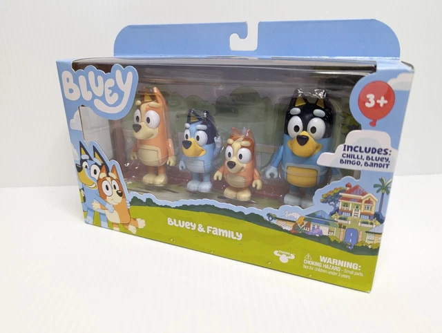 Bluey Figuren 2er-Pack 'Fairytale' – Chili Als Superheldin & Bandit Mit Hut, 6,35 Cm, Beweglich
