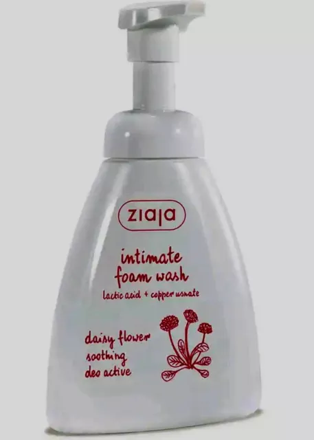 Ziaja Intima, intimate hygiene foam for girls, daisy flower, 250ml 3