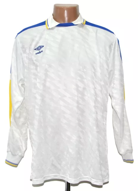 Umbro Vintage Template 1988/1990 White Football Shirt L