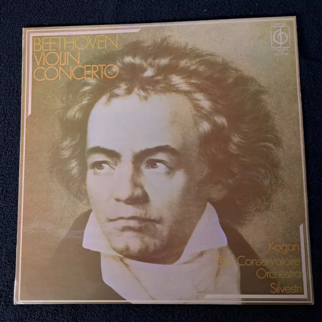 1960 Cfp 139 Ed1 Stereo Beethoven Violin Concerto Leonid Kogan Silvestri