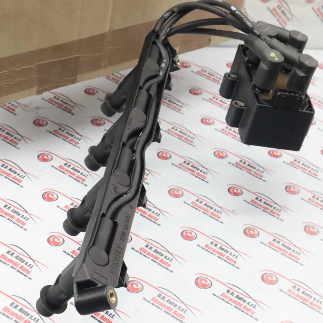 Jeu De 4 Câbles D'Allumage Bobine Pour Renault Twingo Clio Kangoo - OE 8200486877 - Performance Fiable Et Démarrage Parfait