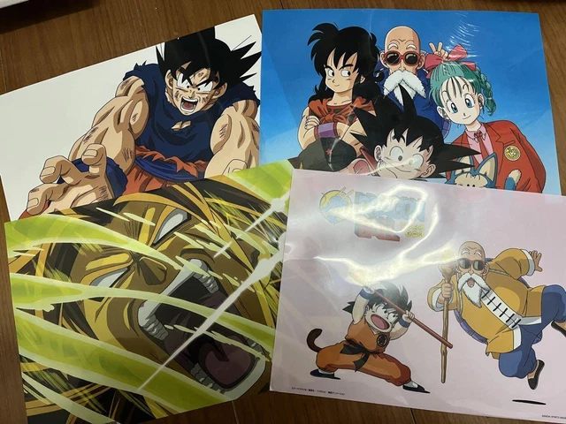 DRAGON BALL CEL Art Sheet Akira Toriyama Original Set Of 4 £188.37 ...