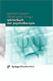 Wörterbuch der Psychotherapie von Gerhard Stumm | Buch | Zustand akzeptabel