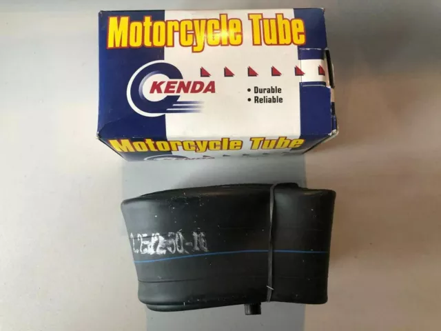 Tubo tubo Kenda Motorcycle Tube 2.25/2.50-16 TR-4 NUOVO IMBALLO ORIGINALE