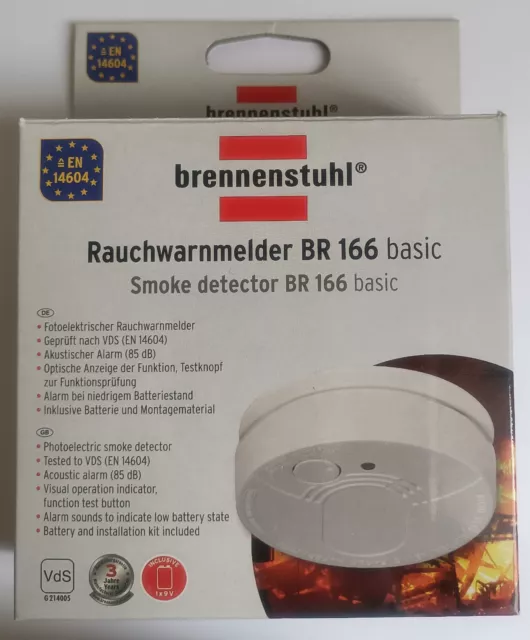 Brennenstuhl BR 1000 Fixation aimantée pour détecteur de fumée -  Équipements et sécurité pour la maison - Achat & prix