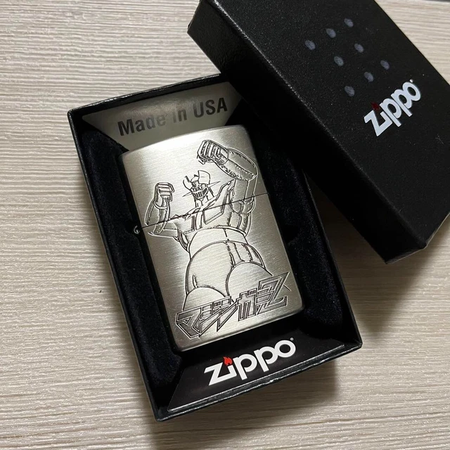 Zippo Oil Lighter Mazinger Z Go Nagai Regular Case