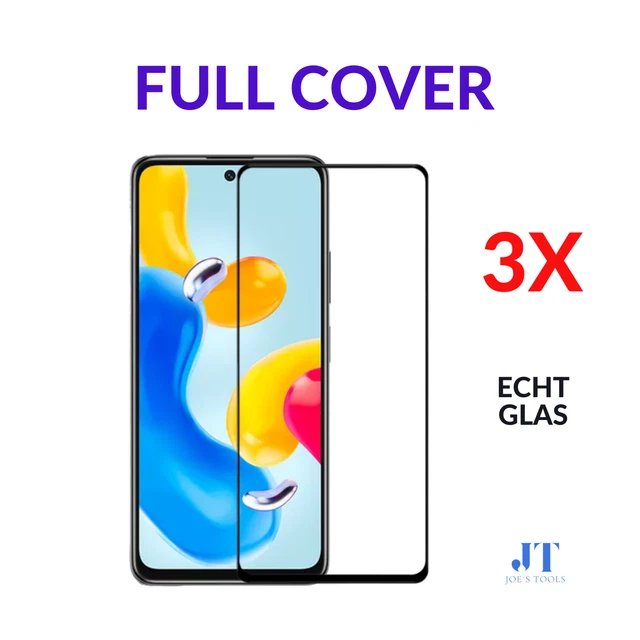 Xiaomi Redmi Note 13 11 10 9 8 Pro 5G Displayschutzglas Panzerfolie Full Cover