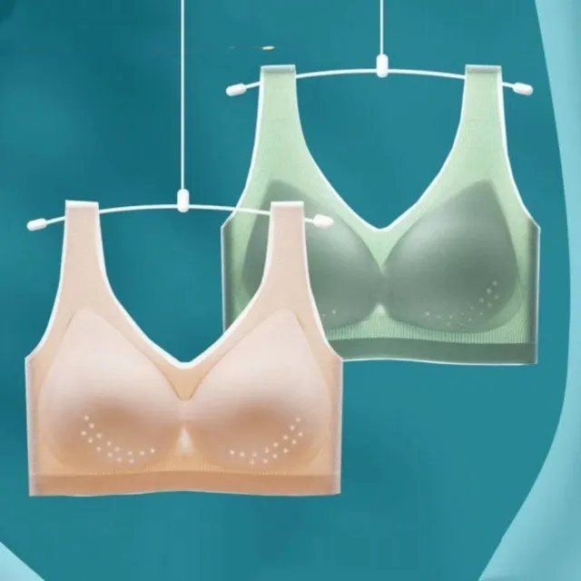 Soft And Wire-free Bra Maximum Comfort And Support