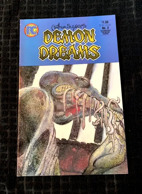 Demon Dreams #2 Comic Book 1984 Horror Comix, Arthur Suydam, Pacific