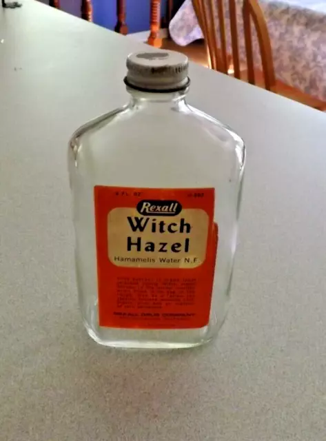 Rare Vintage Rexal Witch Hazel  N. F   8 oz