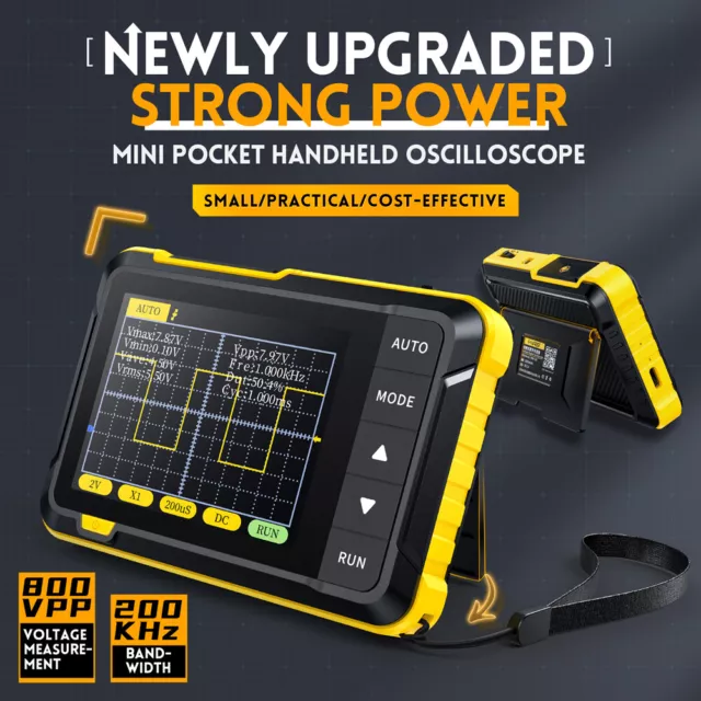 FNIRSI-DSO Digital Oscilloscope Portable Bandwidth w/ Firmware Upgrade Function