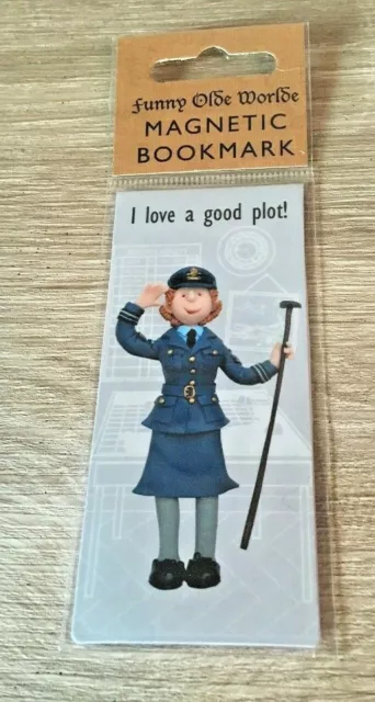 Funny Olde Worlde Magnetic Bookmark Book Mark Bniw New ' I Love A Good Plot '