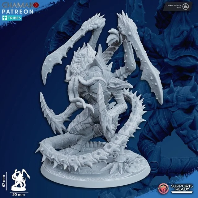 Miniature Reaper G455 - Wyvern Stalking Bones - Figurine Occasion Pour Collection Ou Jeux De Rôle